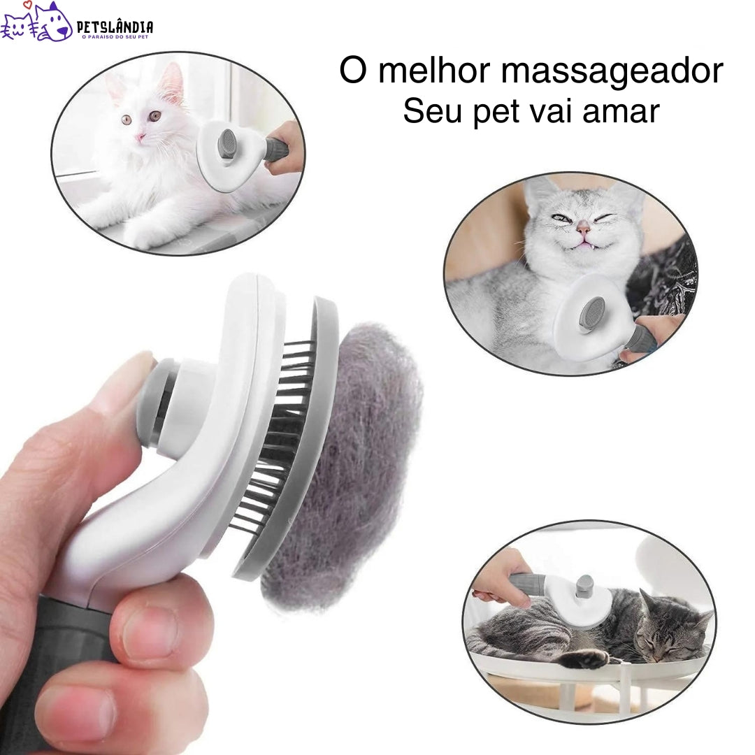 Escova removedora de pelos™ - O cuidado que seu pet merece